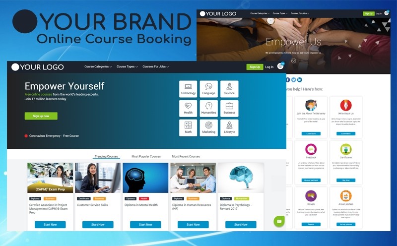 Online Course Booking