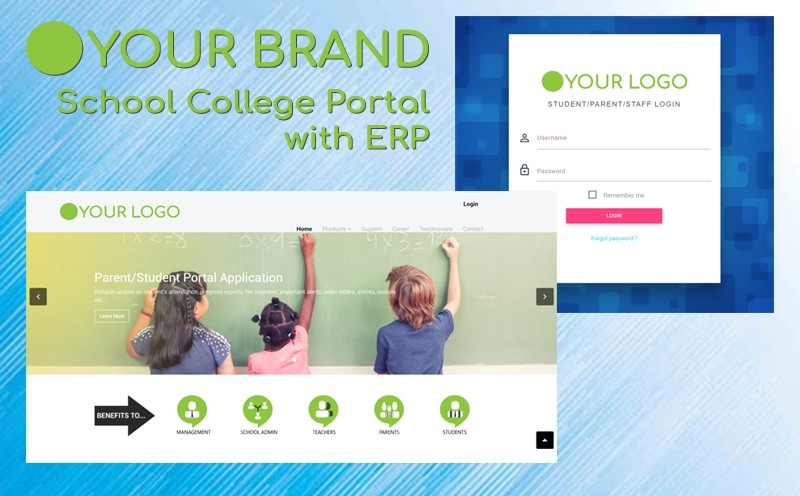 School College Portal with ERP