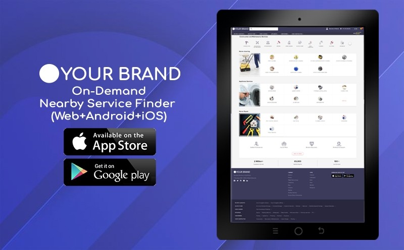 On-Demand Nearby Service Finder (Web+Android+iOS)