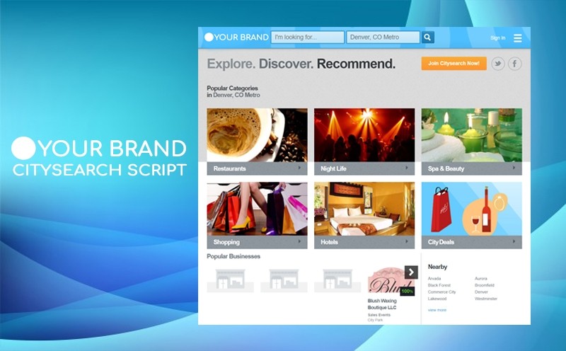 Citysearch Script