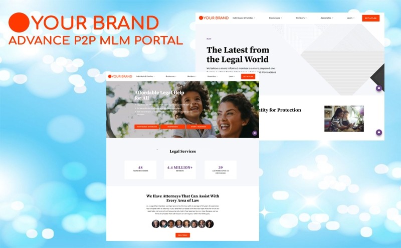 Advance P2P MLM Portal